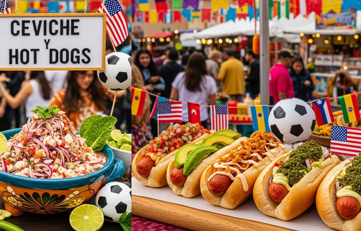 Ceviche y Hot Dogs: La Fusión Gastronómica del Mundial 2026