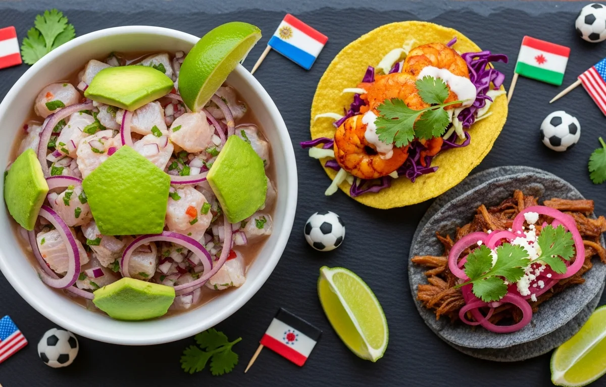 Gastronomía y Fútbol: Un Golazo de Sabores en el Mundial 2026